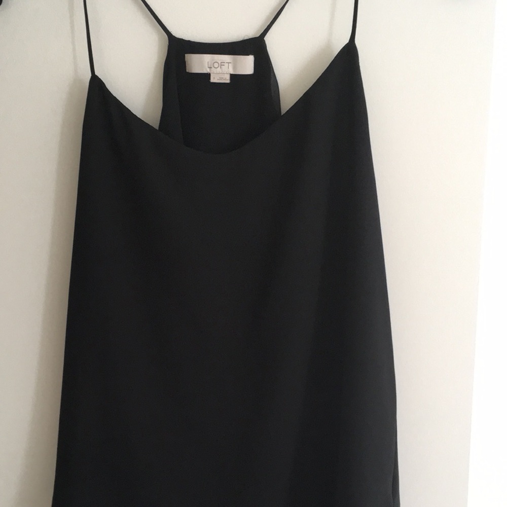 LOFT BLACK TANK TOP
